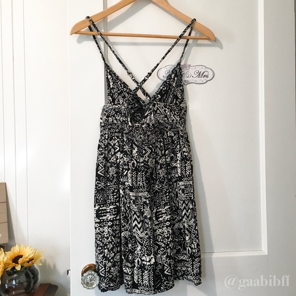 Urban Outfitters Ecoté Braided Boho Sundress Large - Picture 5 of 8